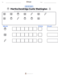 Xem trước tài liệu in sẵn Martha Dandridge Custis Washington