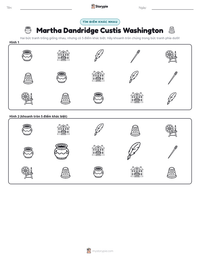 Xem trước tài liệu in sẵn Martha Dandridge Custis Washington