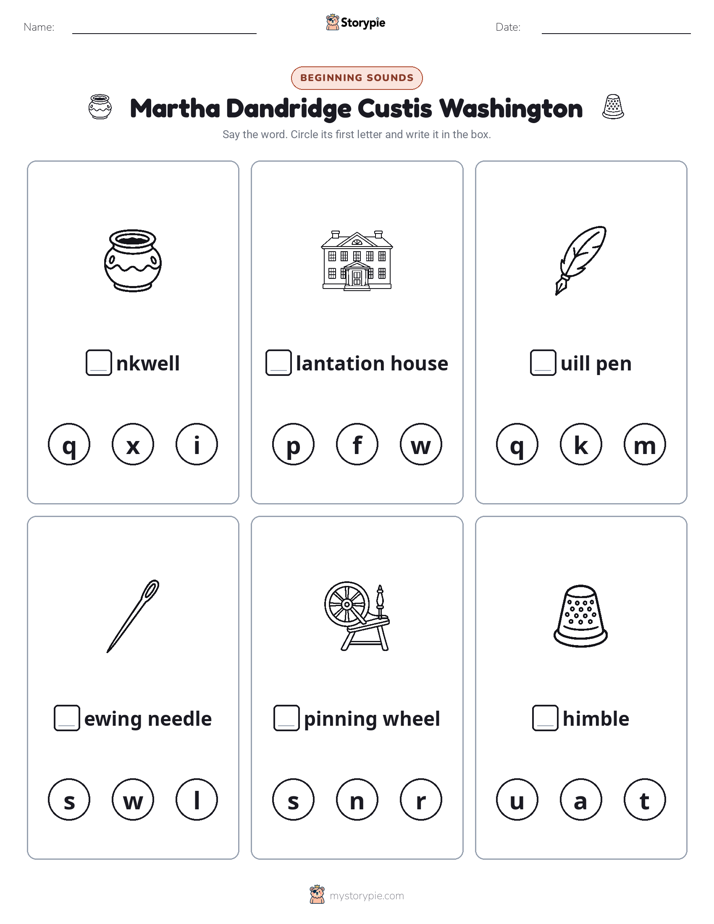 Beginning Sounds