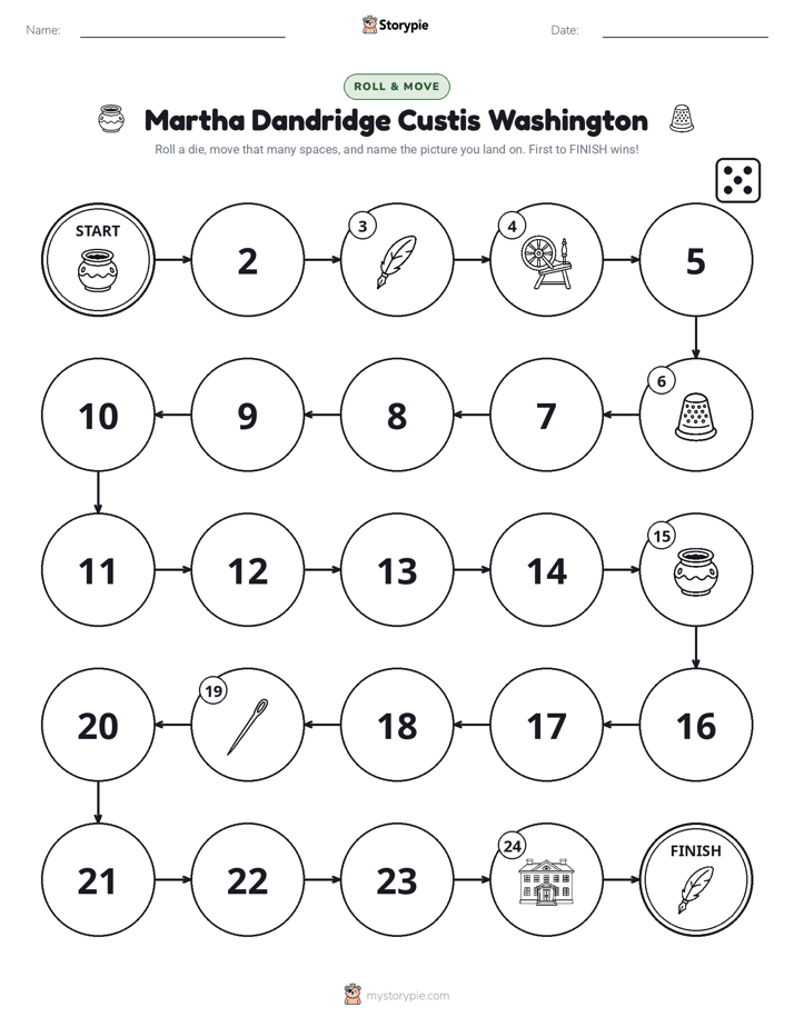 Roll & Move Game