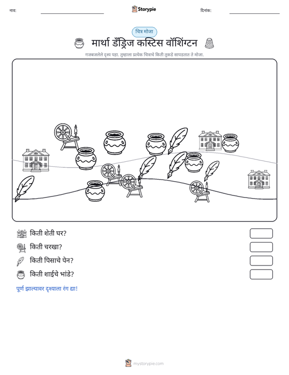 गणना दृश्य