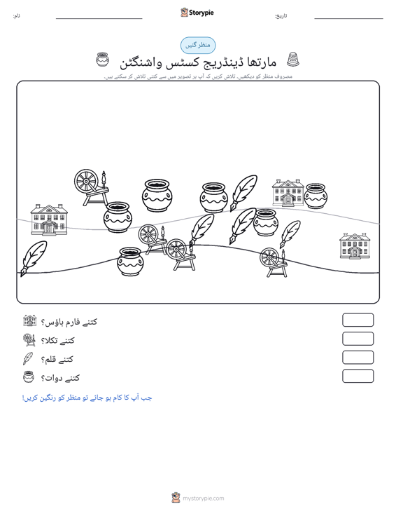 گنتی کا منظر