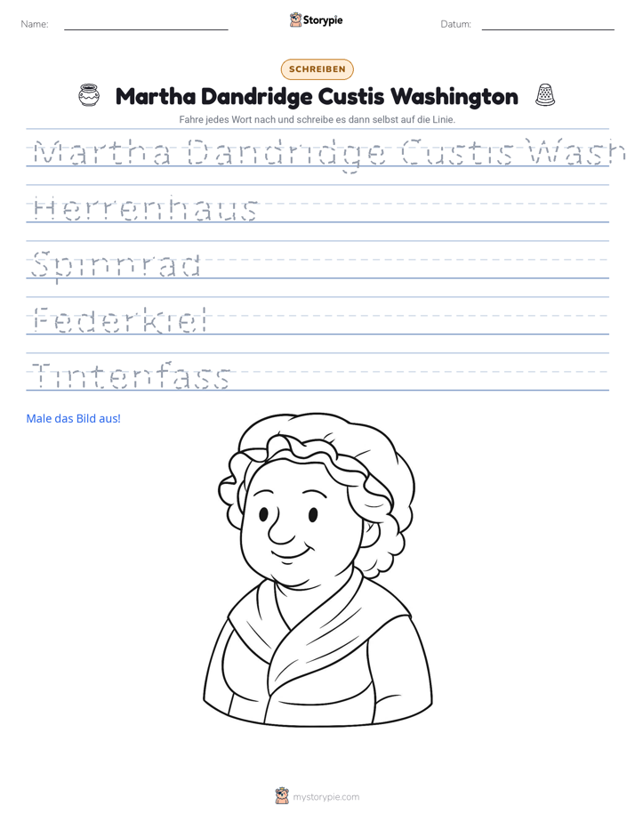Schreibübung
