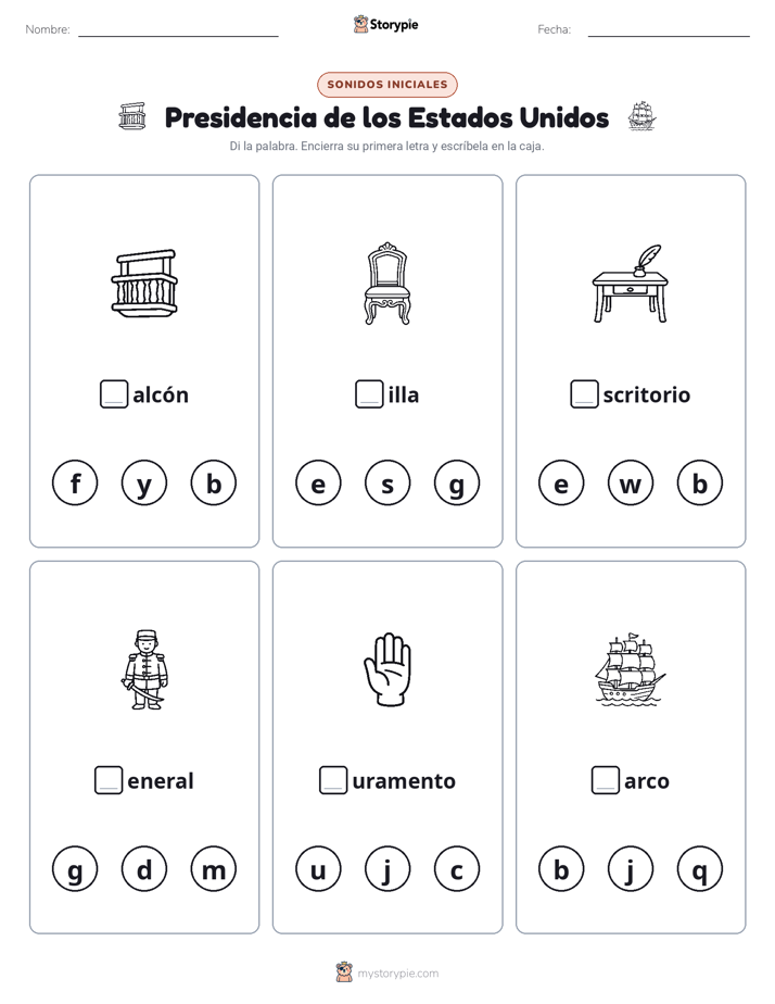 Sonidos Iniciales