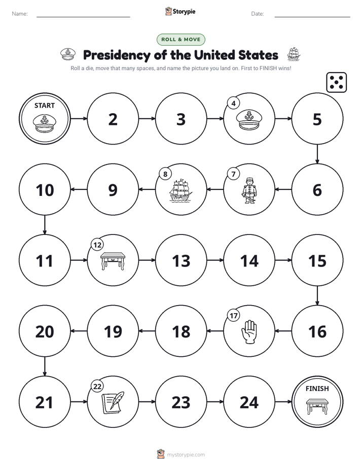 Roll & Move Game