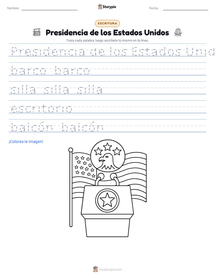 Práctica de Escritura
