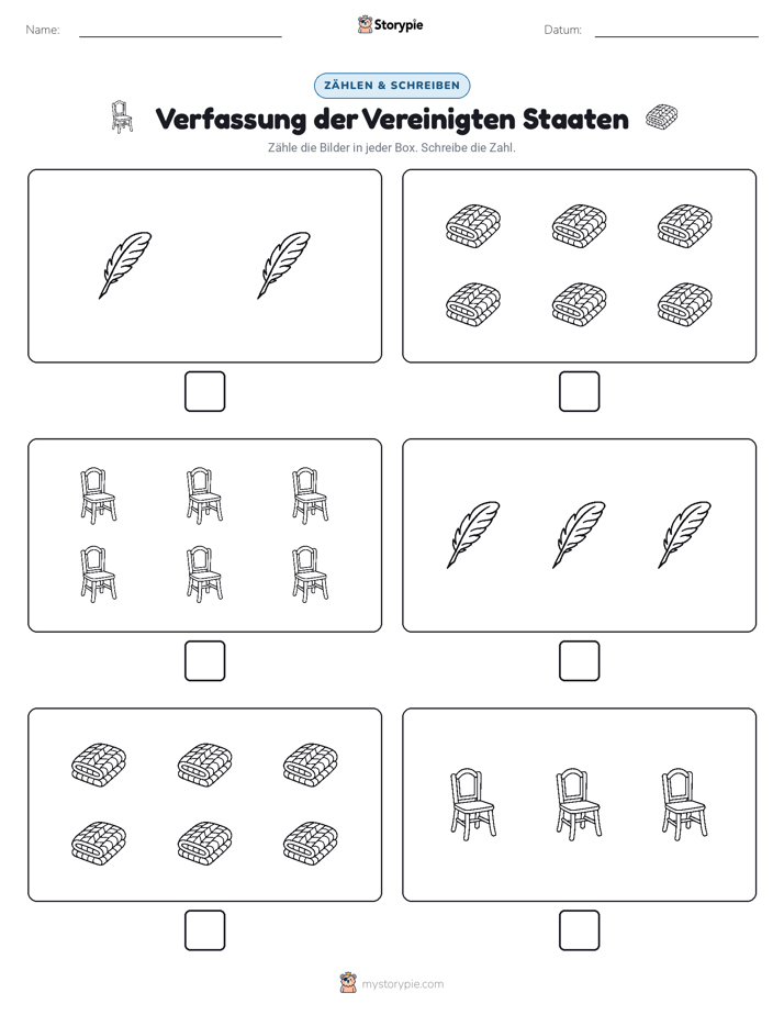 Zählen & Schreiben