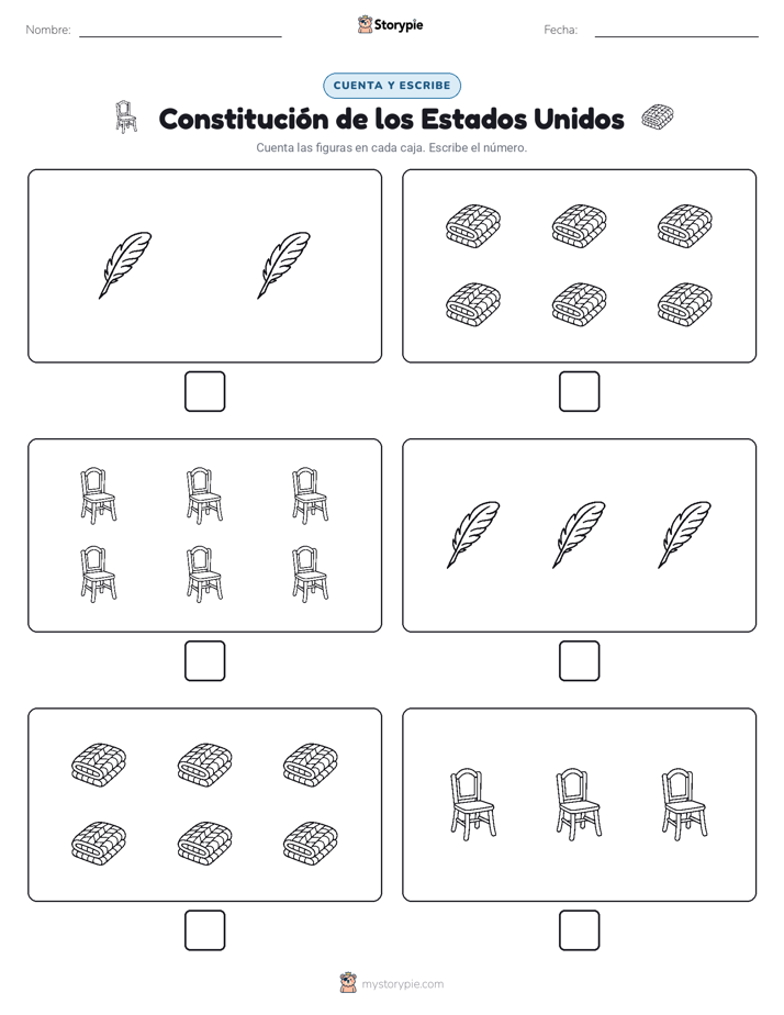Cuenta y Escribe