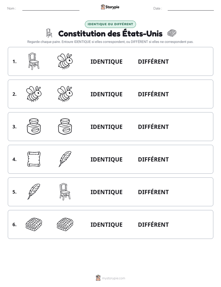 Identique ou Différent