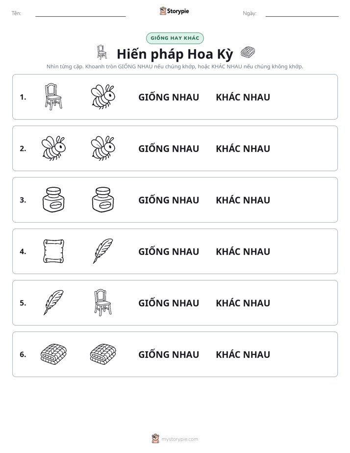 Giống Hay Khác