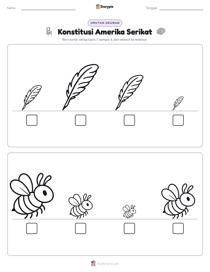 Urutan Ukuran