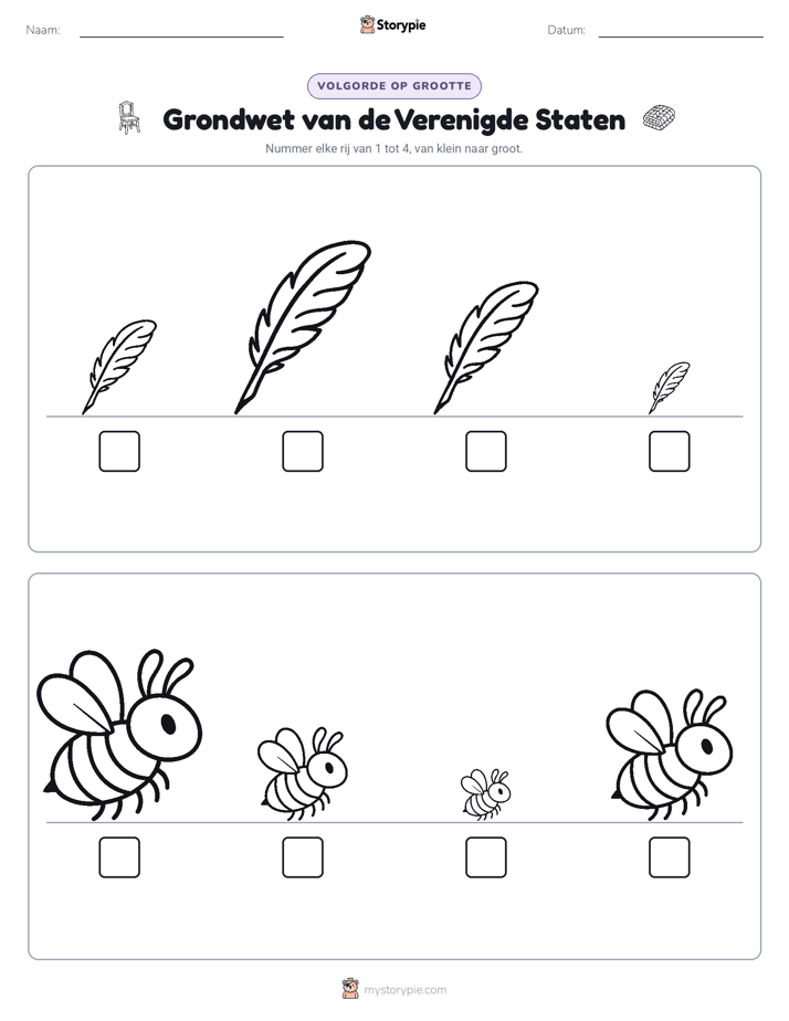 Grootte Volgorde