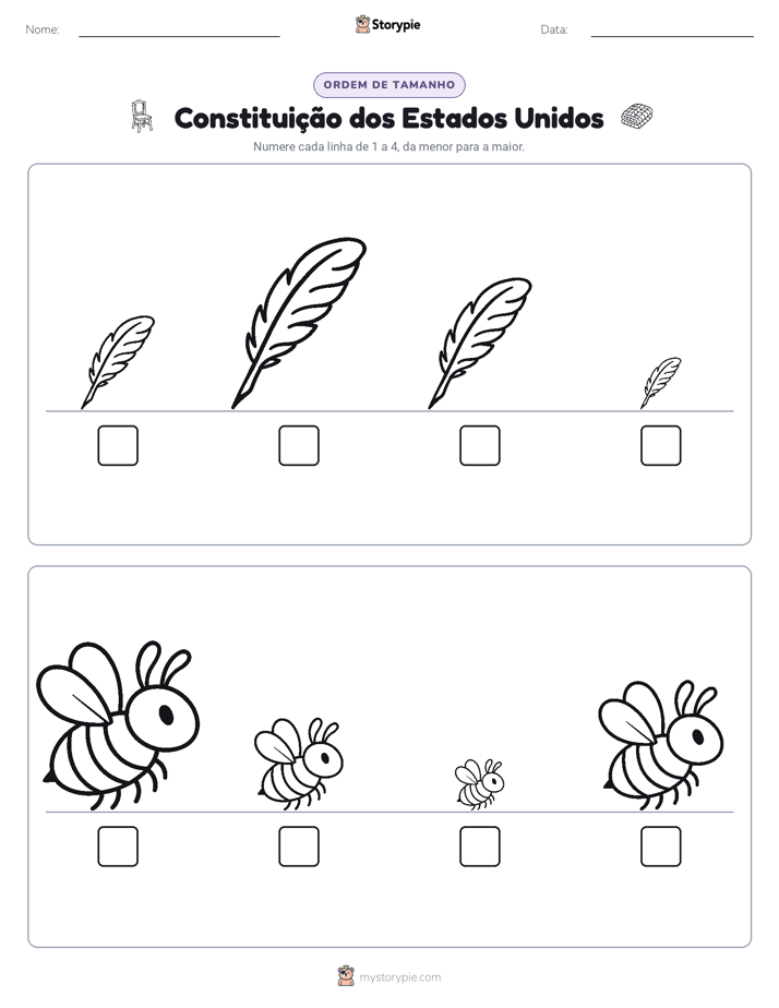 Ordem de Tamanho