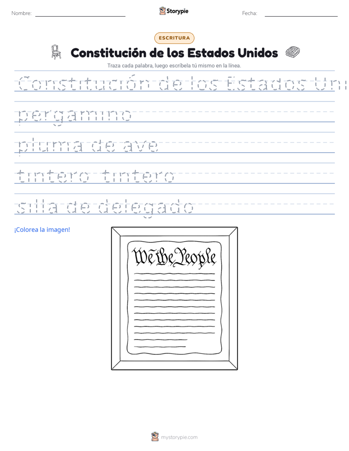 Práctica de Escritura