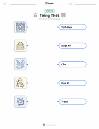 Tài liệu in sẵn Tiếng Thét cho trẻ em