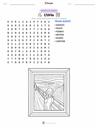 Anteprima della scheda stampabile di L'Urlo