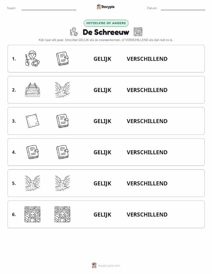 Zelfde of Verschillend