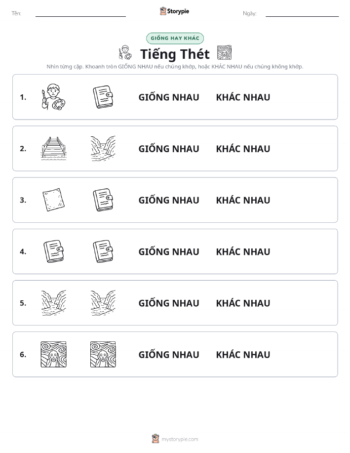 Giống Hay Khác