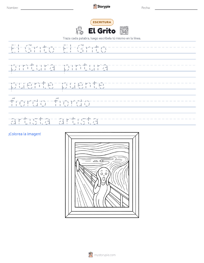Práctica de Escritura