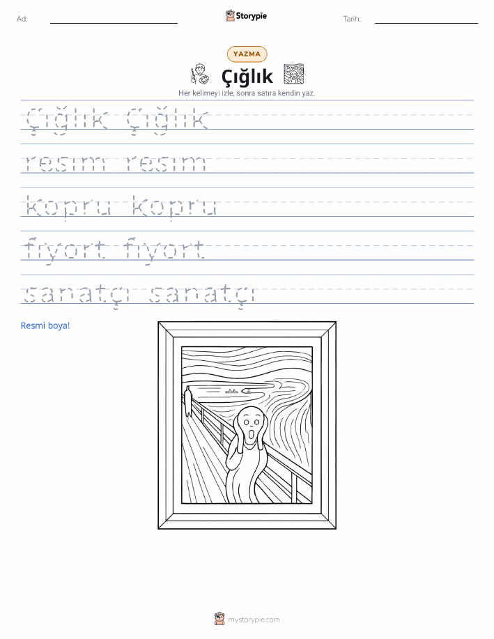 Yazma Pratiği