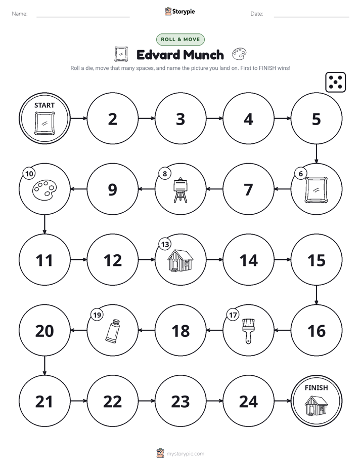 Roll & Move Game