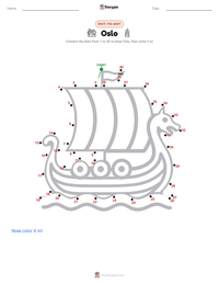 Oslo printable worksheet preview