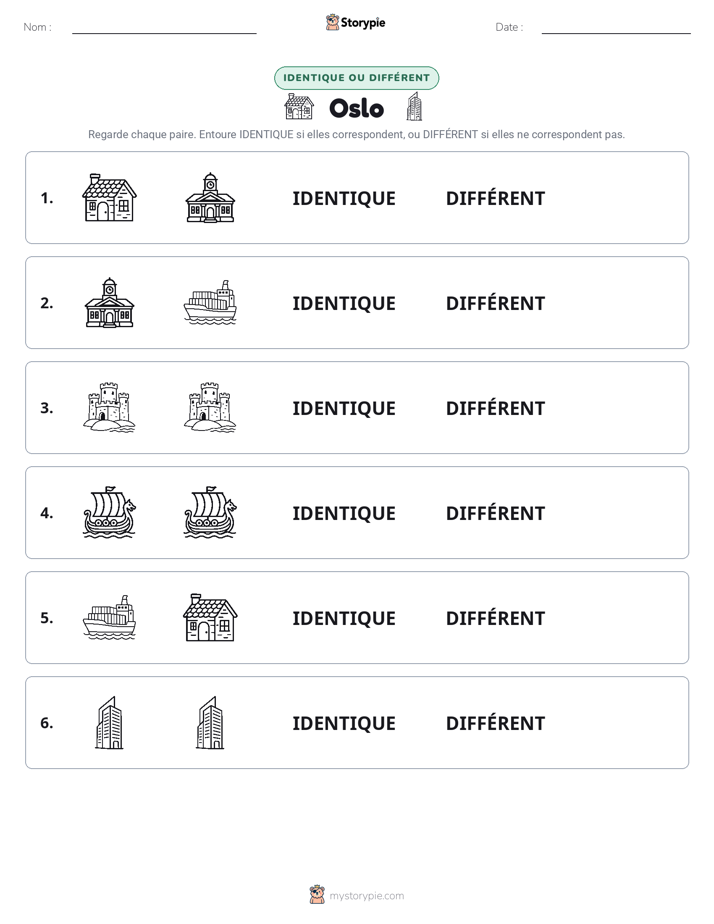 Identique ou Différent
