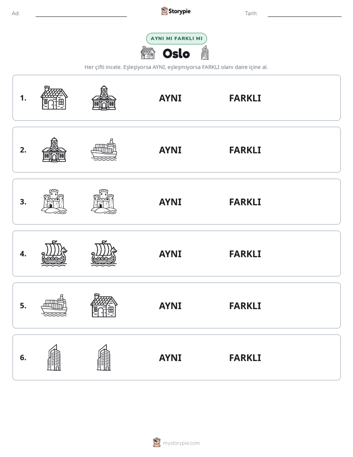 Aynı mı Farklı mı