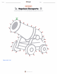 Napoleon Bonaparte printable worksheet preview