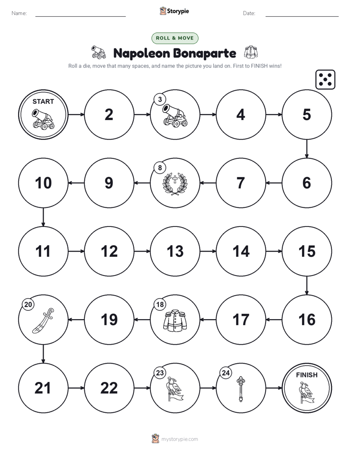 Roll & Move Game