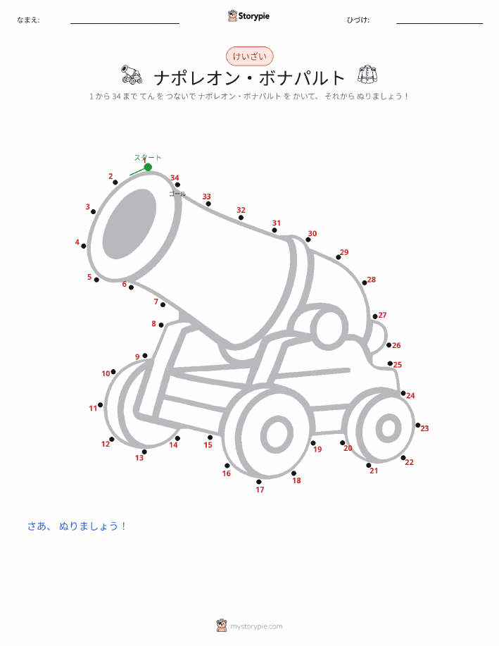 点つなぎ