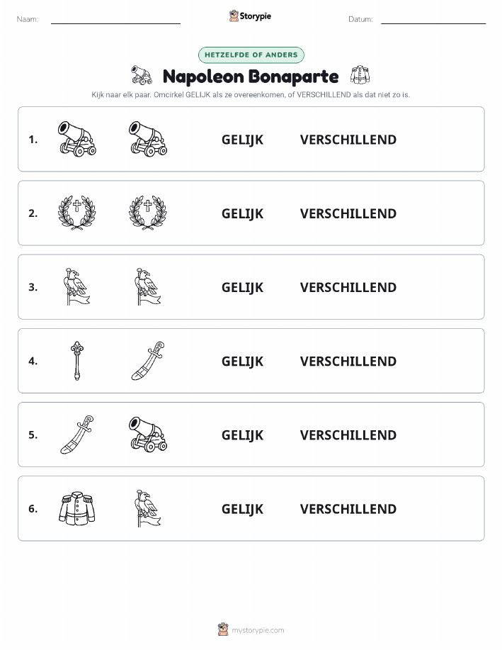 Zelfde of Verschillend