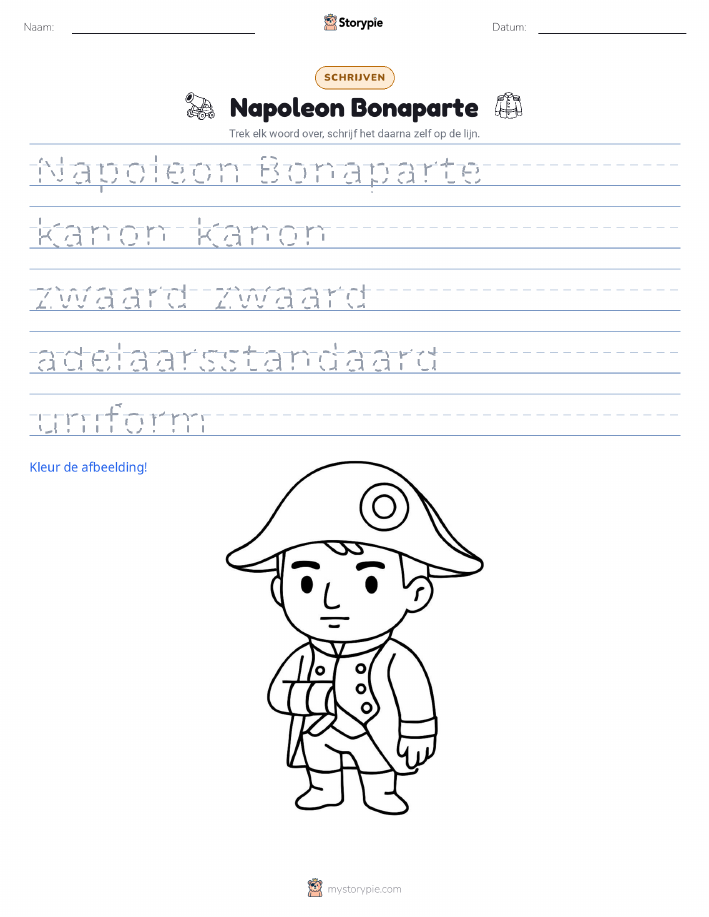 Schrijf Oefening
