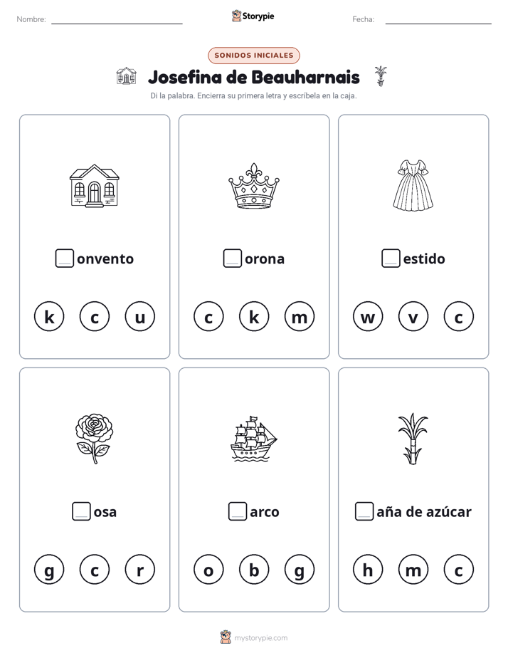 Sonidos Iniciales