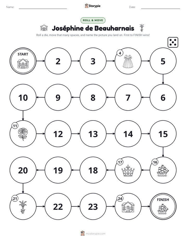 Roll & Move Game