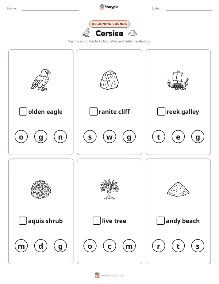 Beginning Sounds