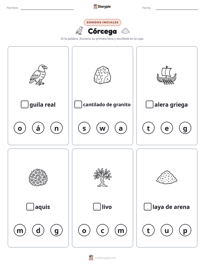 Sonidos Iniciales
