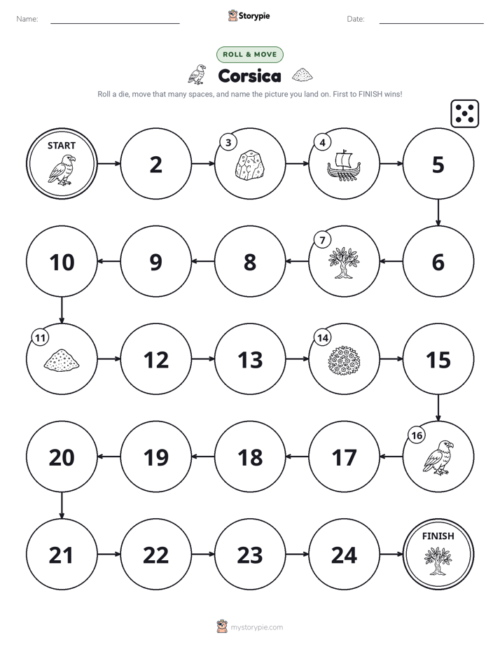 Roll & Move Game