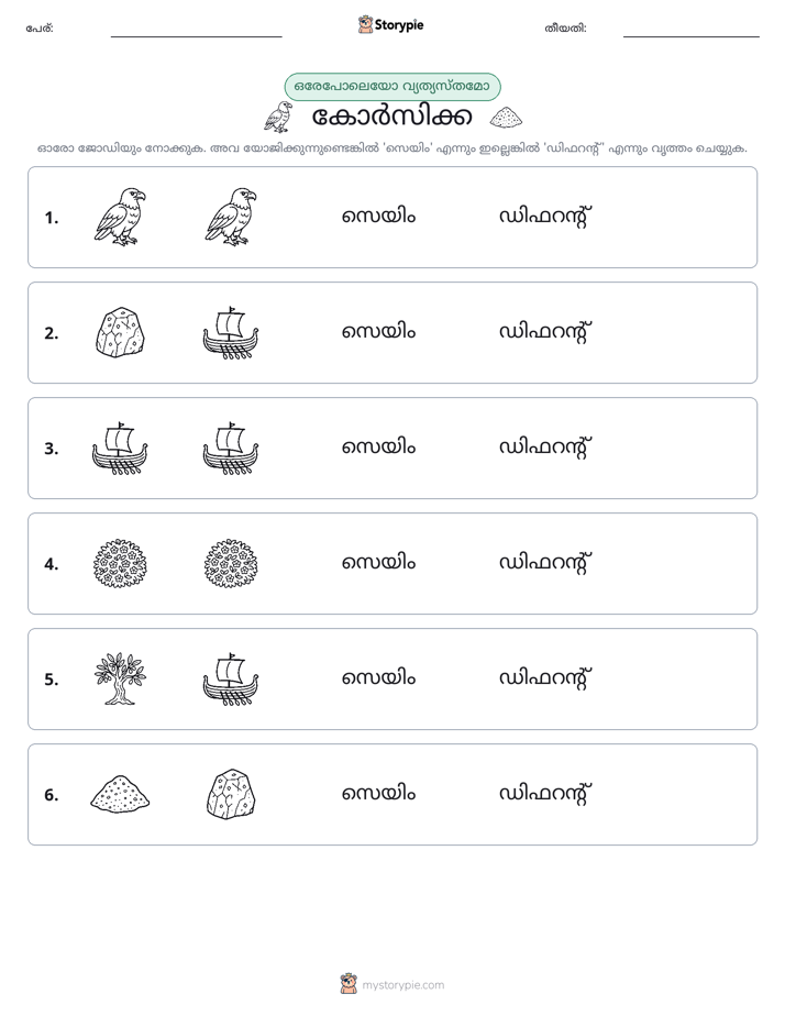 ഒന്നോ വ്യത്യാസമോ