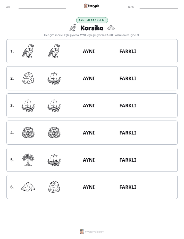 Aynı mı Farklı mı