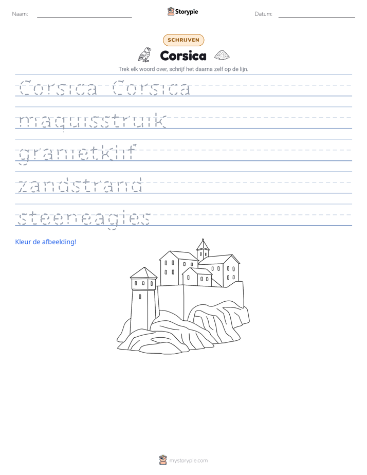Schrijf Oefening