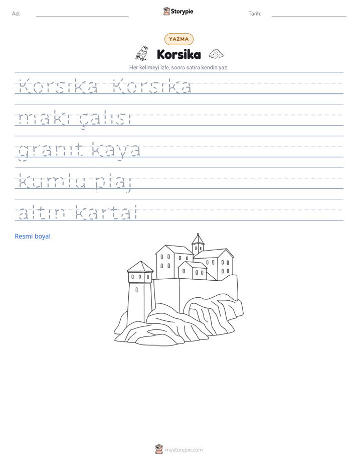 Yazma Pratiği