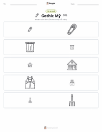 Xem trước tài liệu in sẵn Gothic Mỹ