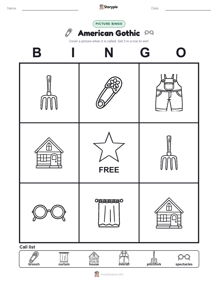 Picture Bingo