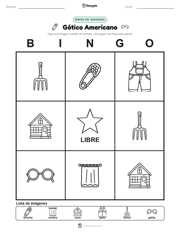 Bingo de Imágenes