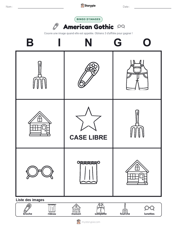 Bingo d'Images