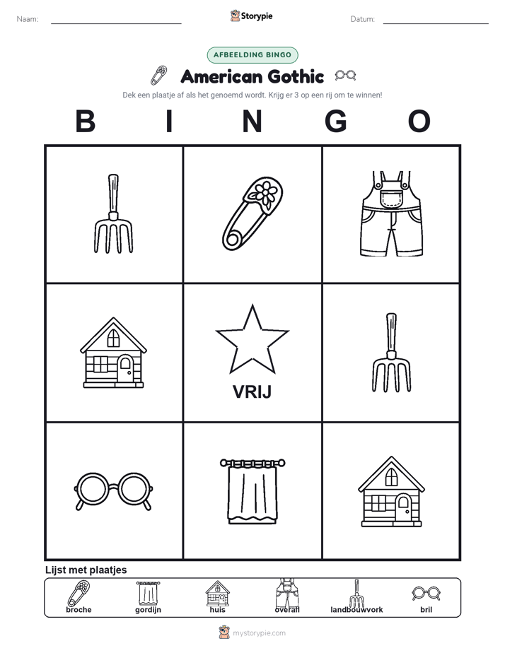 Afbeelding Bingo