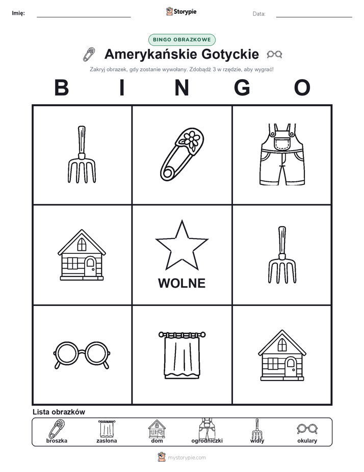 Bingo obrazkowe