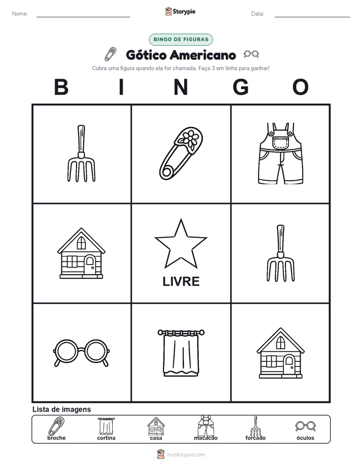 Bingo de Imagens