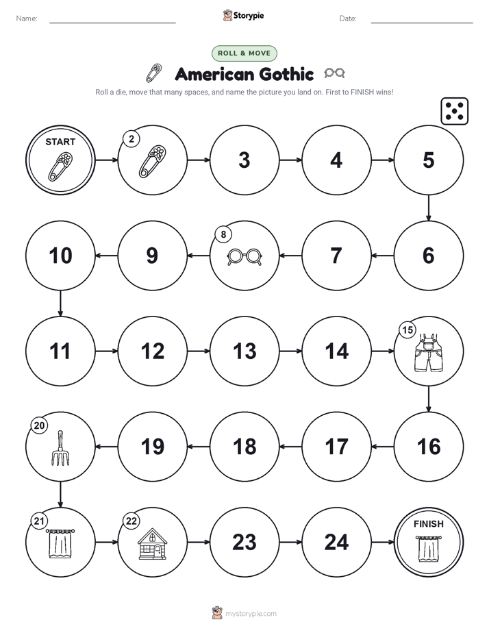 Roll & Move Game